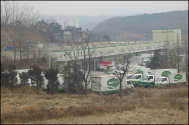 용인시 기흥면 소재 풀무원 부동산. 지금은 물류센터가 들어서 있다. 